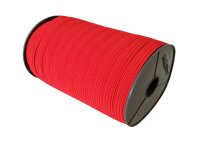 Expanderband Gummiband PP in Rot, flach, 22mm x 3mm