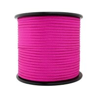 PP Seil Multibraid geflochten 100m Pink Dunkel