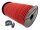 Expanderseil mit PE Mantel in Rot + Easyfix Haken 6mm 10m 10 Stück